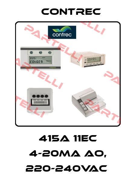 415A 11EC 4-20MA AO, 220-240VAC  Contrec