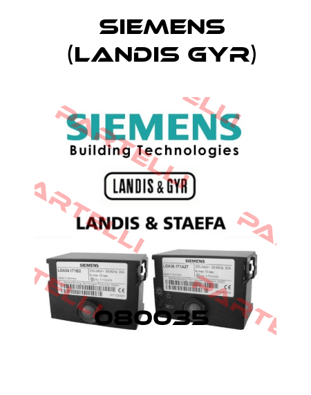 080035  Siemens (Landis Gyr)