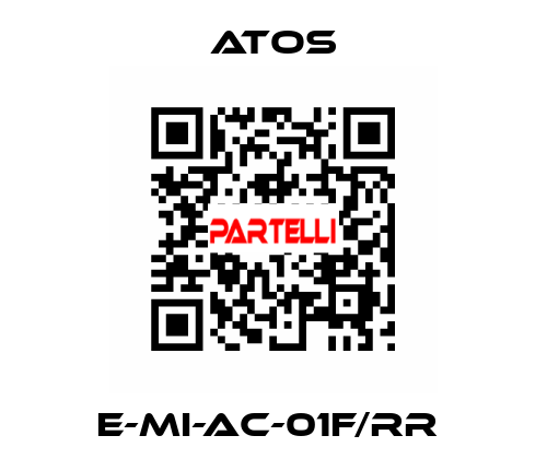 E-MI-AC-01F/RR  Atos