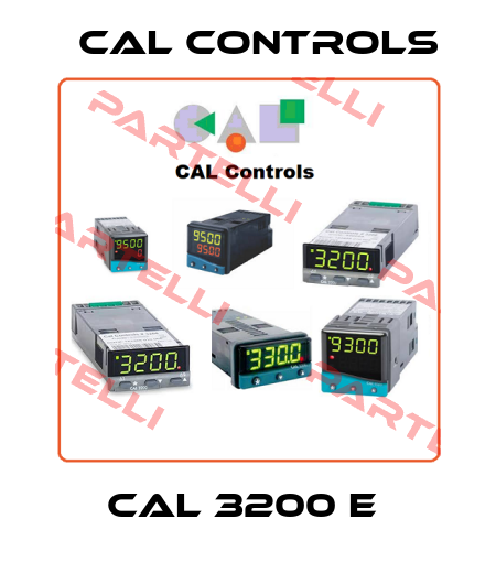 CAL 3200 E  Cal Controls