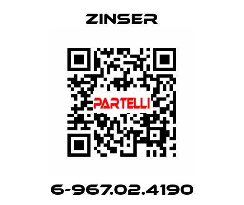 6-967.02.4190 Zinser