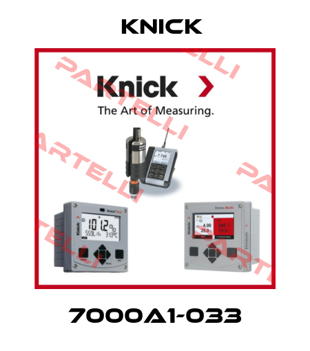 7000A1-033 Knick