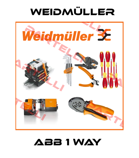 ABB 1 WAY  Weidmüller