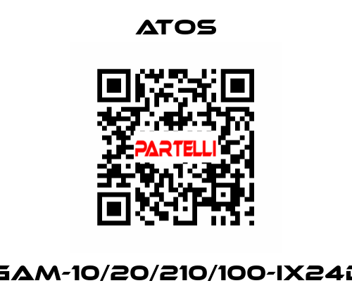AGAM-10/20/210/100-IX24DC Atos