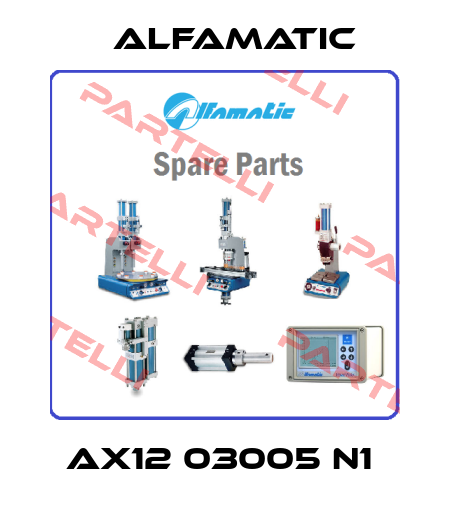 AX12 03005 N1  Alfamatic