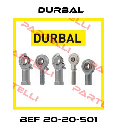 BEF 20-20-501 Durbal
