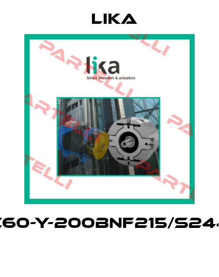 C60-Y-200BNF215/S244  Lika