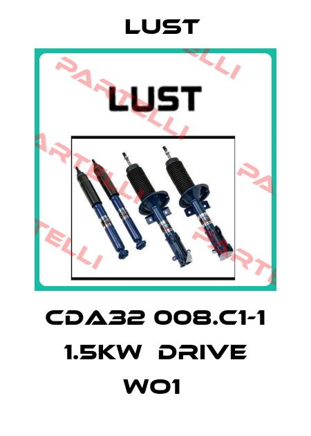 CDA32 008.C1-1 1.5KW  Drive WO1  Lust