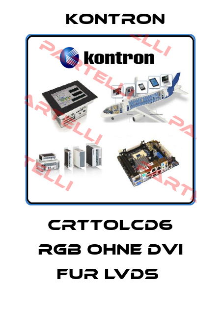 CRTTOLCD6 RGB OHNE DVI FUR LVDS  Kontron