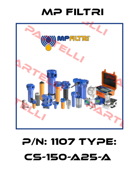 P/N: 1107 Type: CS-150-A25-A  MP Filtri