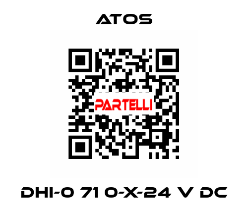 DHI-0 71 0-X-24 V DC Atos