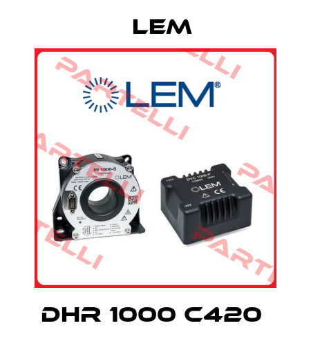 DHR 1000 C420  Lem