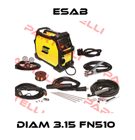 DIAM 3.15 FN510  Esab