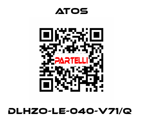 DLHZO-LE-040-V71/Q  Atos