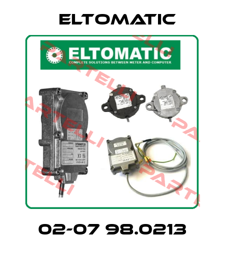 02-07 98.0213 Eltomatic