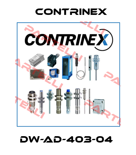 DW-AD-403-04  Contrinex