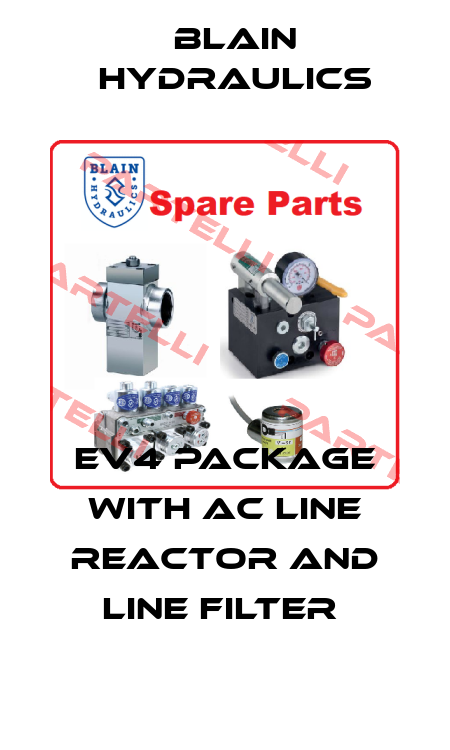 EV4 PACKAGE WITH AC LINE REACTOR AND LINE FILTER  Blain Hydraulics