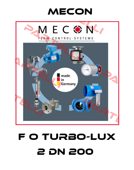 F O Turbo-Lux 2 DN 200  Mecon