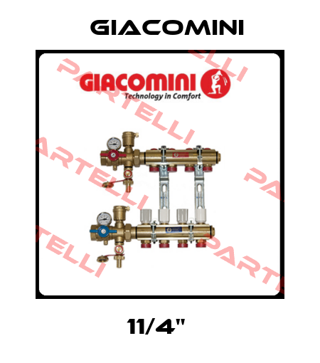 11/4"  Giacomini