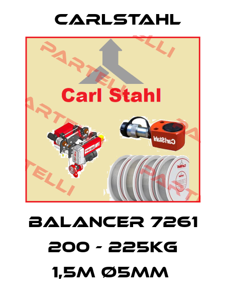 Balancer 7261 200 - 225kg 1,5m Ø5mm  Carlstahl