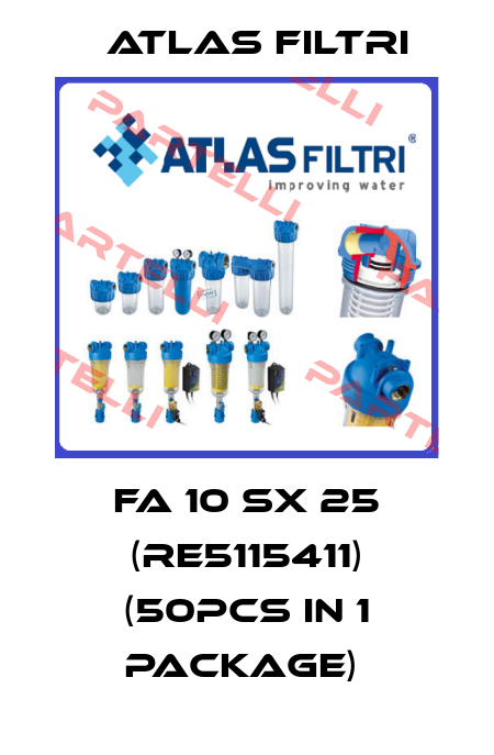 FA 10 SX 25 (RE5115411) (50pcs in 1 package)  Atlas Filtri