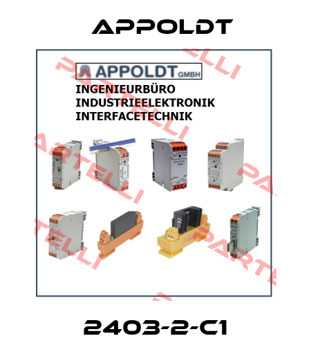 2403-2-C1 Appoldt