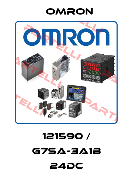 121590 / G7SA-3A1B 24DC Omron