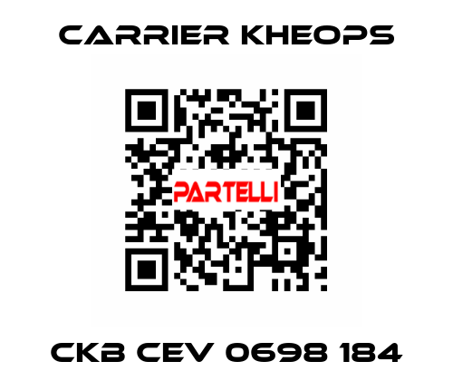 CKB CEV 0698 184 Carrier Kheops