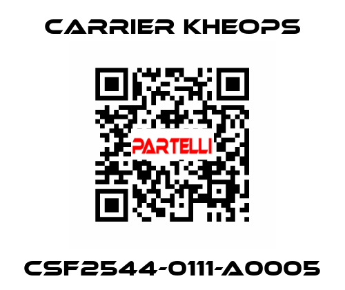 CSF2544-0111-A0005 Carrier Kheops
