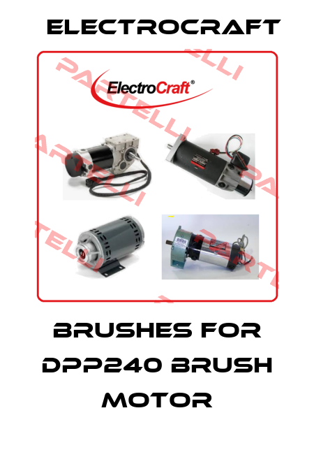 Brushes for DPP240 Brush Motor ElectroCraft