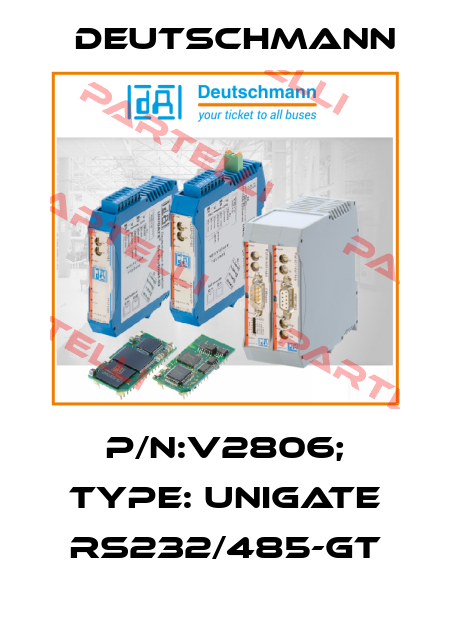 P/N:V2806; Type: UNIGATE RS232/485-GT Deutschmann