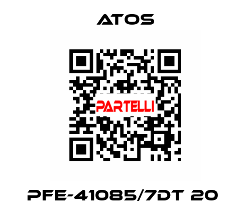 PFE-41085/7DT 20  Atos