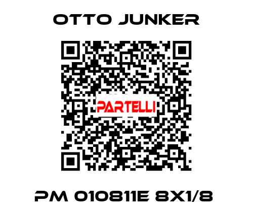 PM 010811E 8X1/8  Otto Junker