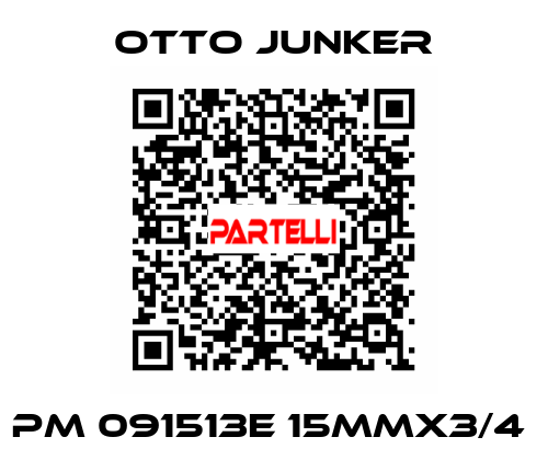 PM 091513E 15MMX3/4  Otto Junker