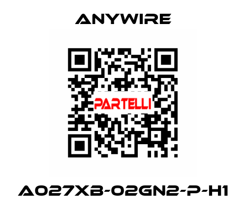 A027XB-02GN2-P-H1 Anywire
