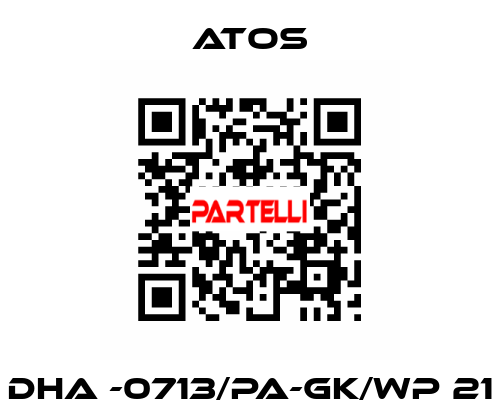 DHA -0713/PA-GK/WP 21 Atos