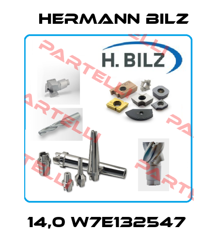 14,0 W7E132547  Hermann Bilz