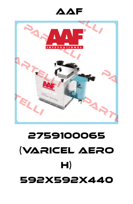 2759100065 (VariCel Aero H) 592x592x440 AAF