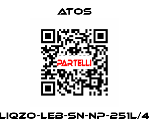 LIQZO-LEB-SN-NP-251L/4 Atos