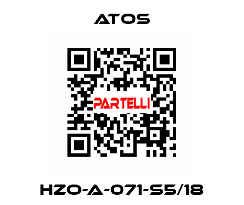 HZO-A-071-S5/18 Atos