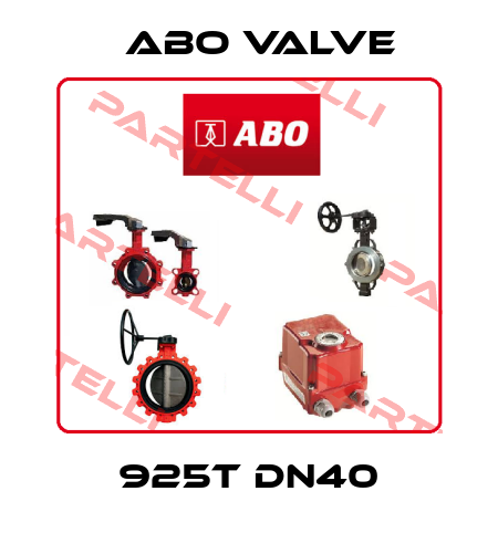 925T DN40 ABO Valve