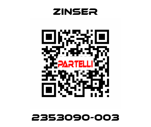 2353090-003 Zinser