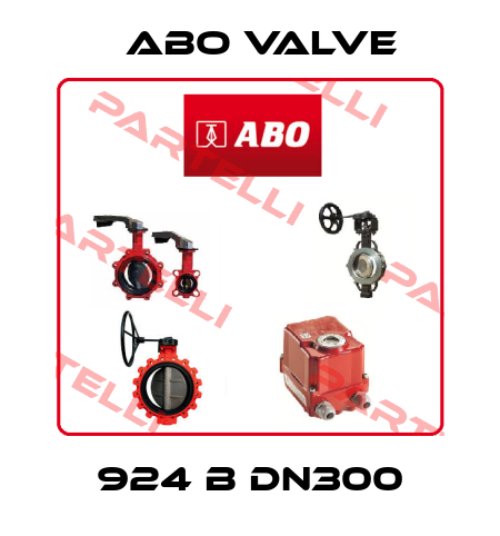 924 B DN300 ABO Valve