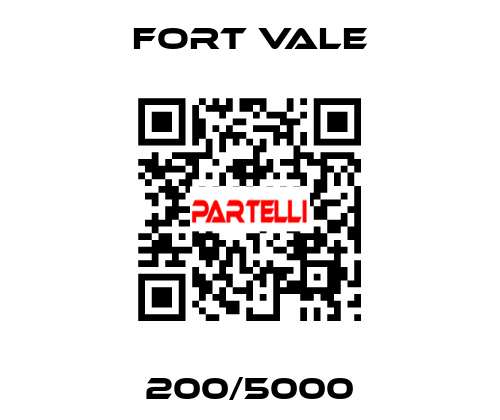 200/5000 Fort Vale