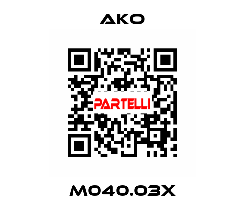 M040.03X AKO