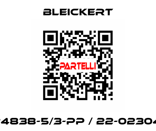 4832-5/3-PP Bleickert