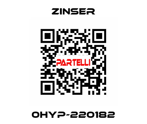 0HYP-220182 Zinser