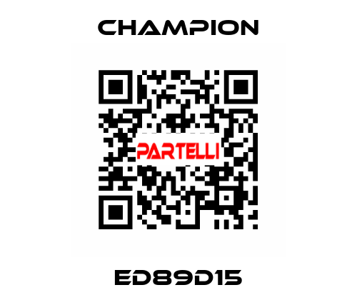 ED89D15 Champion