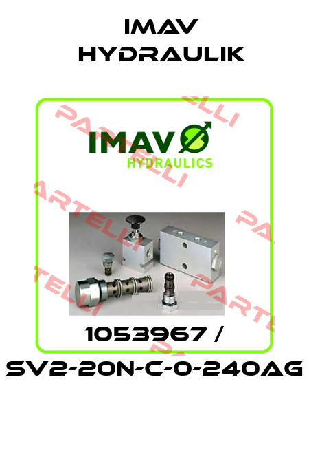 1053967 / SV2-20N-C-0-240AG IMAV Hydraulik