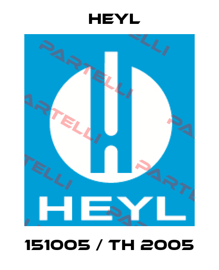 151005 / TH 2005 Heyl